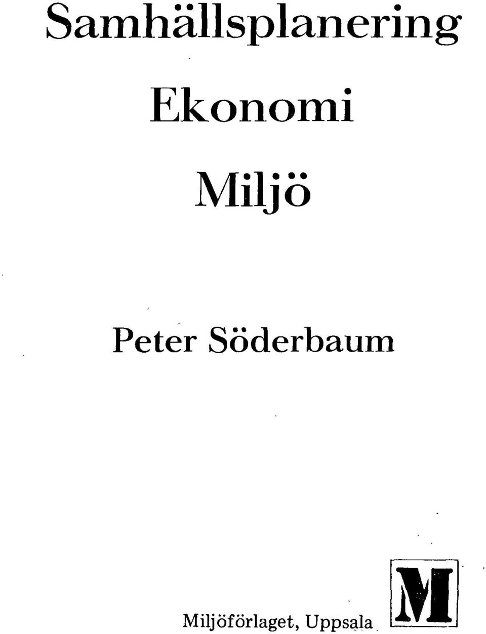 Peter Söderbaum
