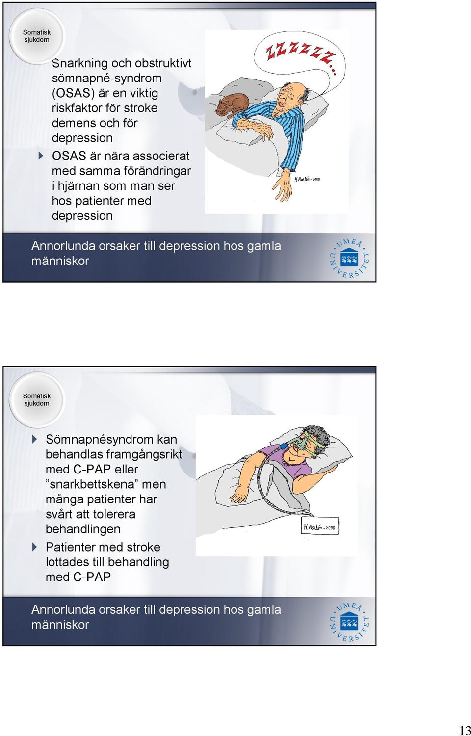 människor Somatisk sjukdom Sömnapnésyndrom kan behandlas framgångsrikt med C-PAP eller snarkbettskena men många patienter har svårt att