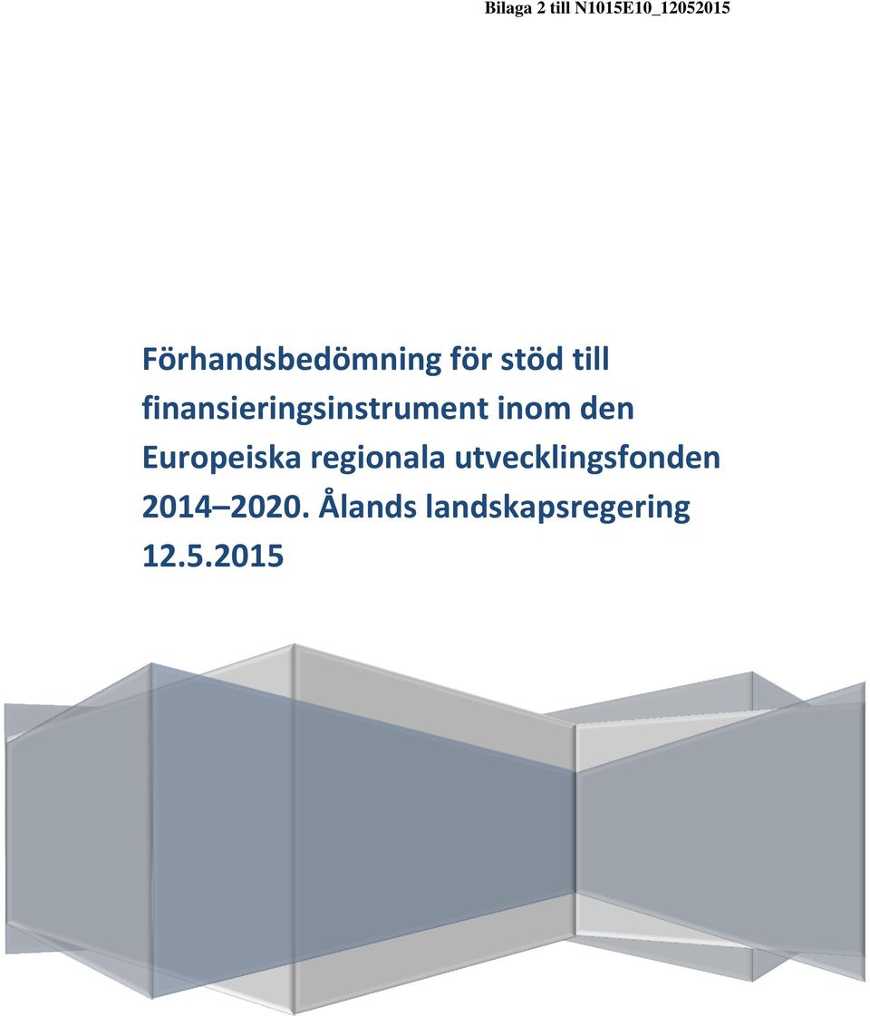 finansieringsinstrument inom den Europeiska