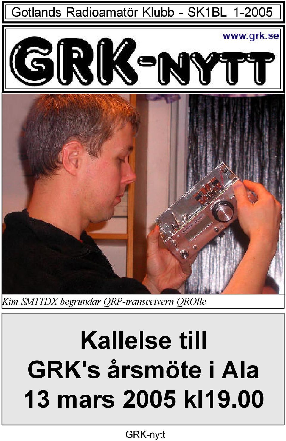 QRP-transceivern QROlle Kallelse till