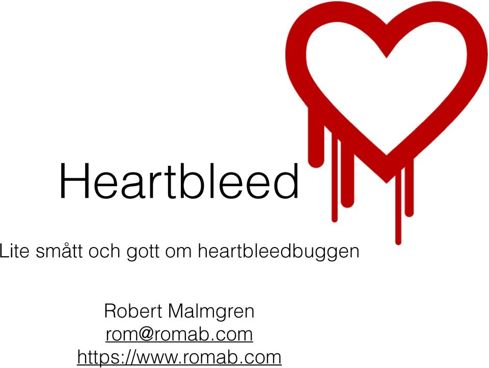 Robert Malmgren rom@romab.