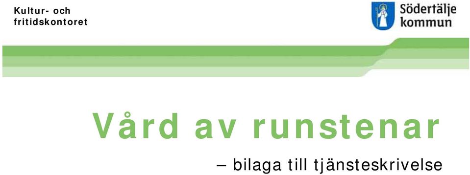 Vård av runstenar