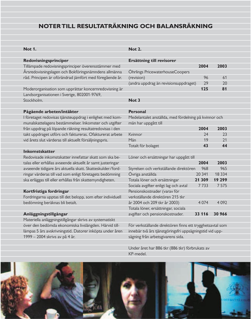 Pågående arbeten/intäkter I företaget redovisas tjänsteuppdrag i enlighet med kommunalskattelagens bestämmelser.