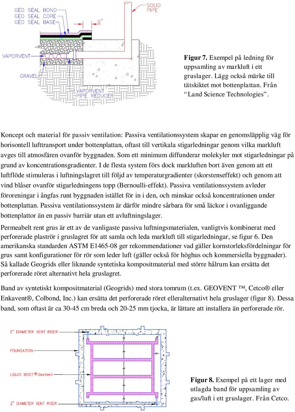 vilka markluft avges till atmosfären ovanför byggnaden. Som ett minimum diffunderar molekyler mot stigarledningar på grund av koncentrationsgradienter.