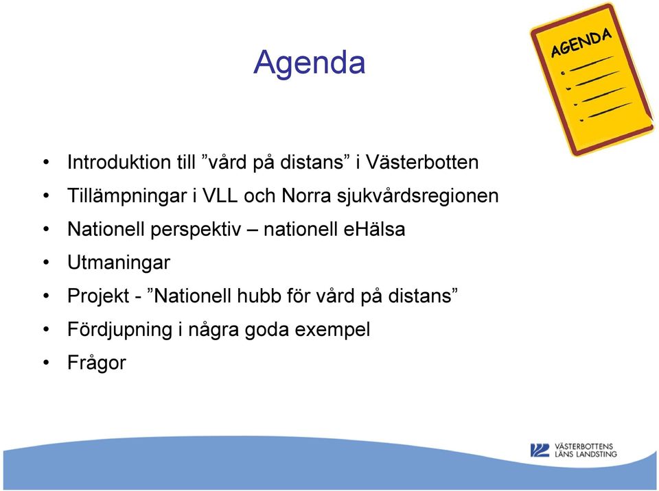 perspektiv nationell ehälsa Utmaningar Projekt - Nationell