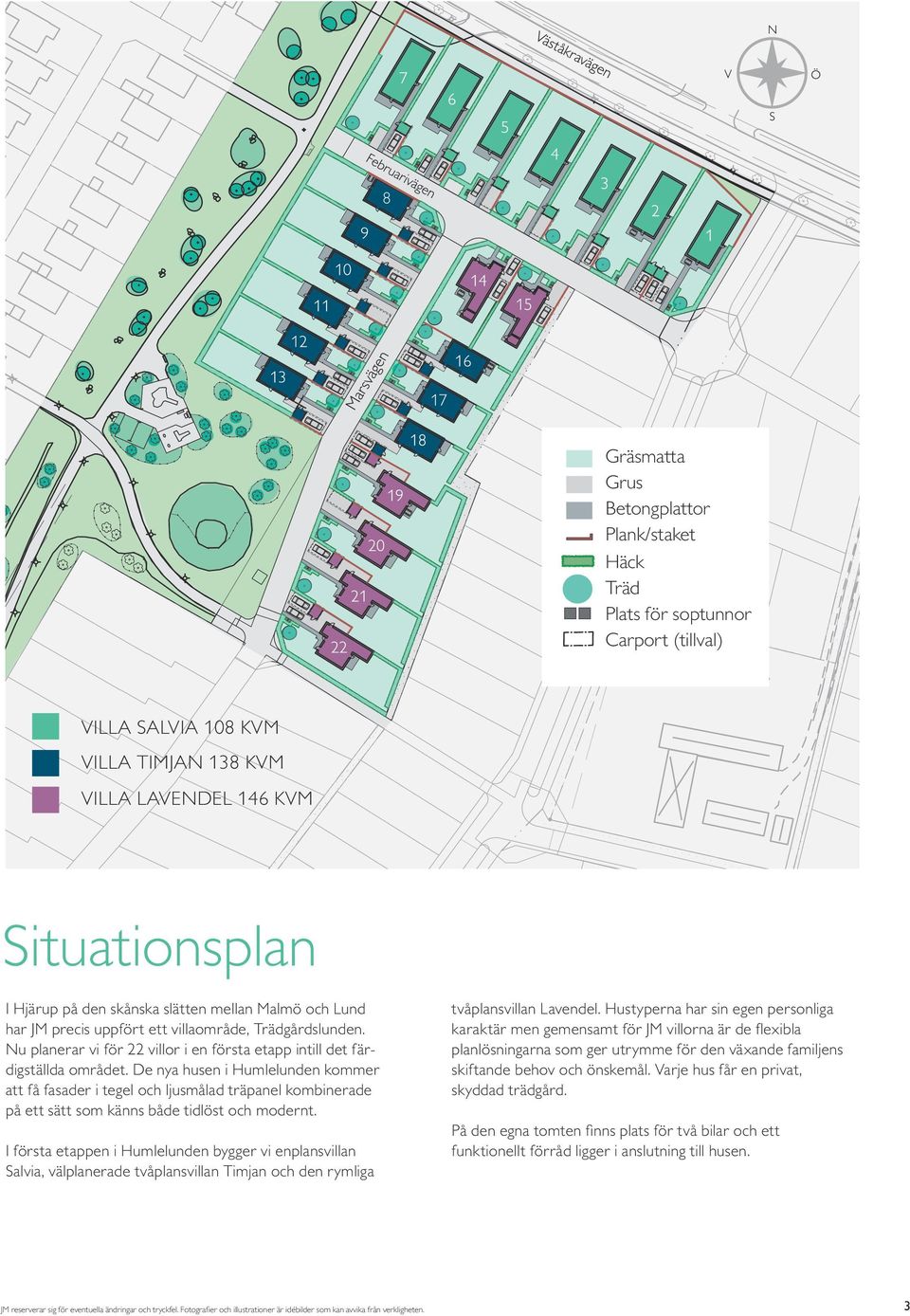 De nya husen i Humlelunden kommer att få fasader i tegel och ljusmålad träpanel kombinerade på ett sätt som känns både tidlöst och modernt.