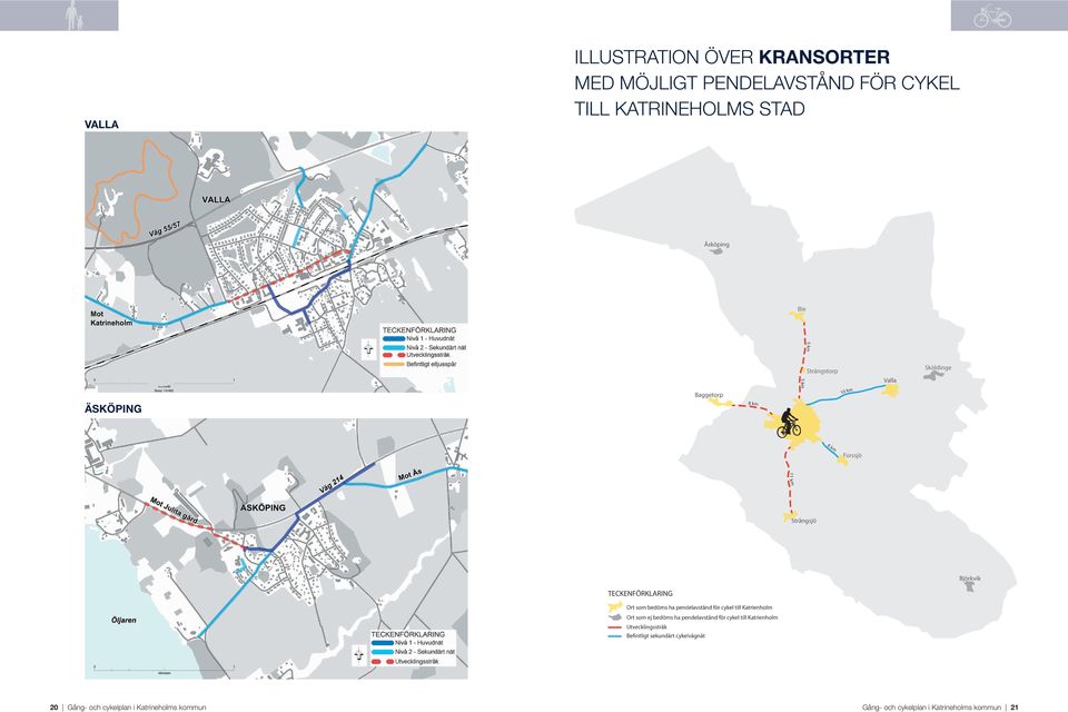 ÄSKÖPING 20 Gång- och cykelplan i Katrineholms