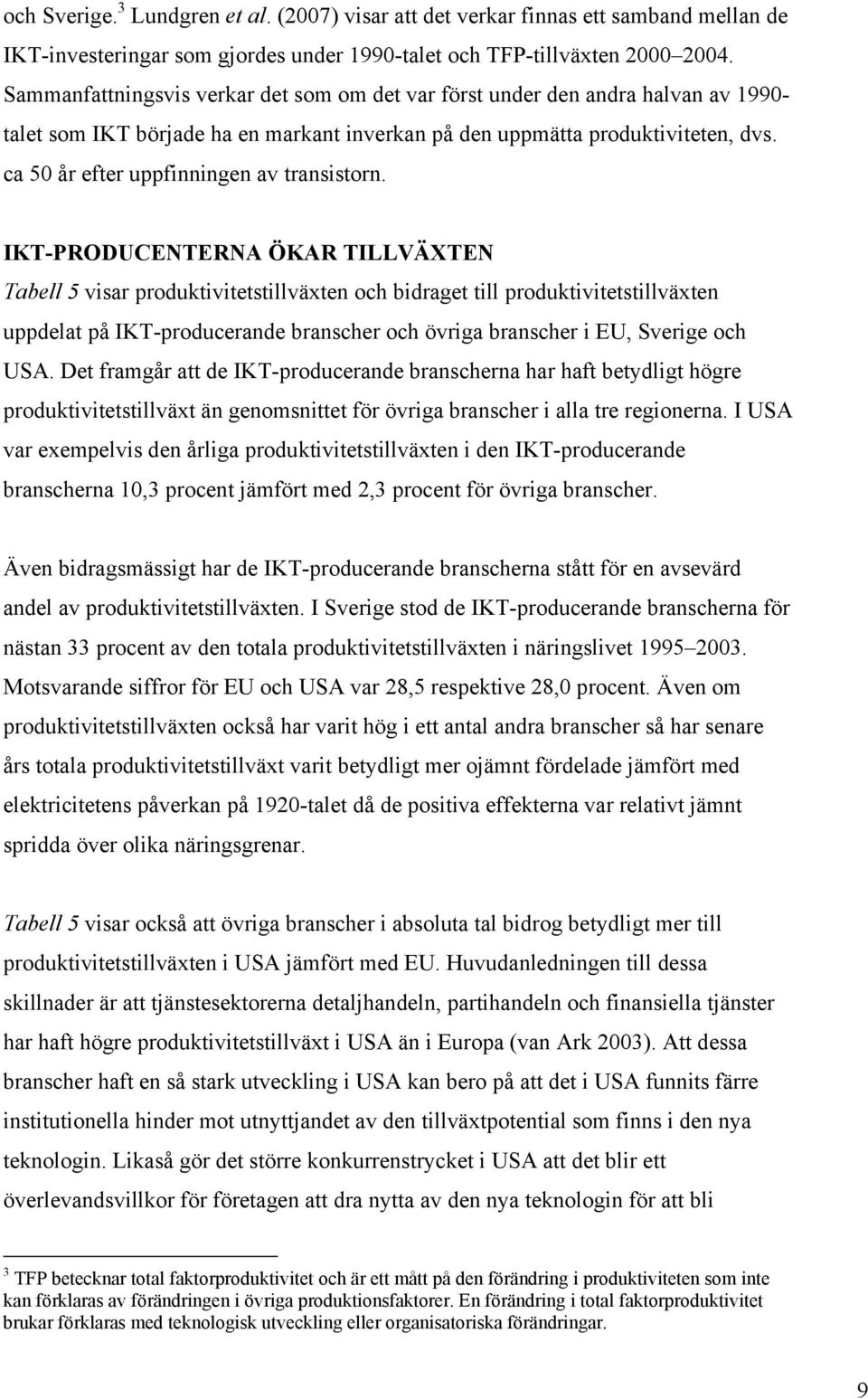 ca 50 år efter uppfinningen av transistorn.