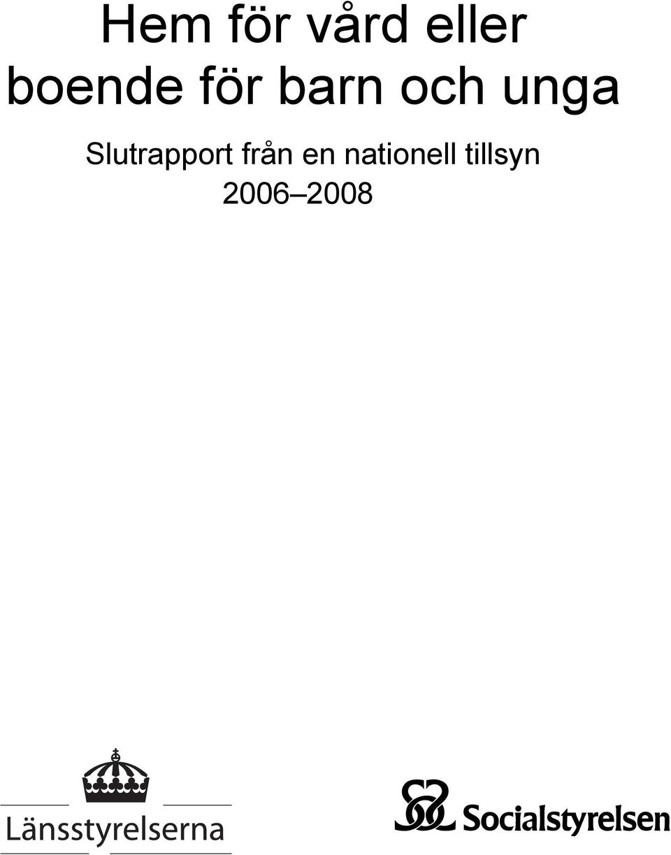 unga Slutrapport från