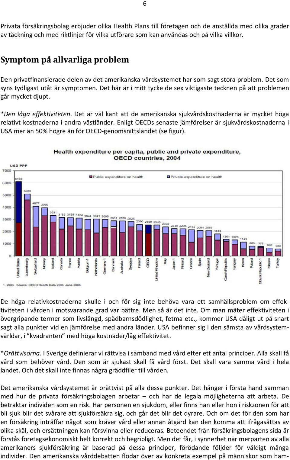 Det här är i mitt tycke de sex viktigaste tecknen på att problemen går mycket djupt. *Den låga effektiviteten.