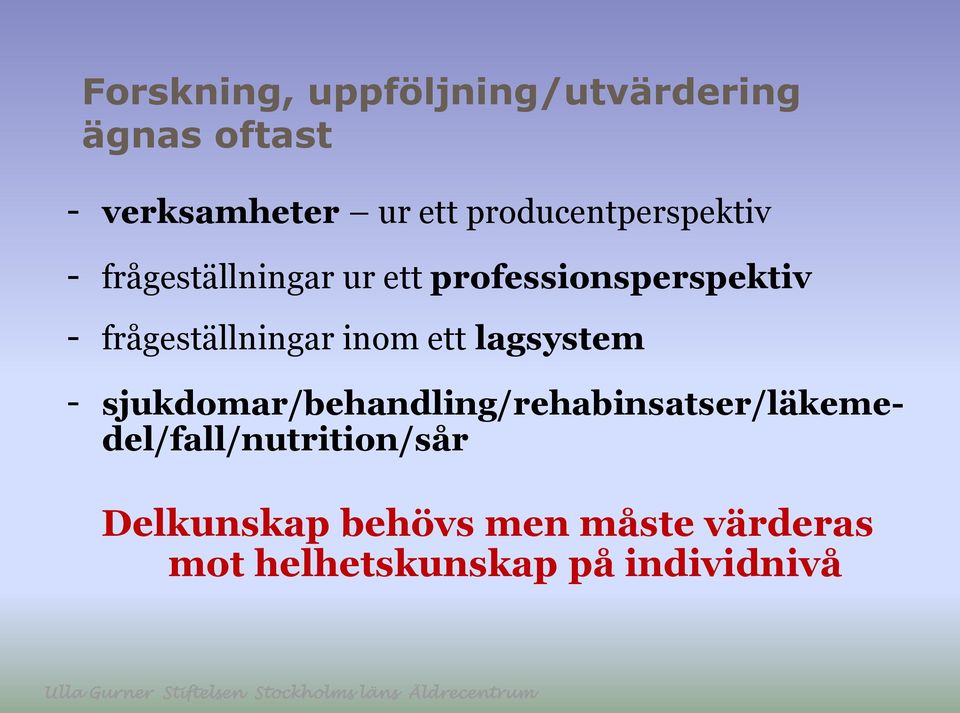 frågeställningar inom ett lagsystem -