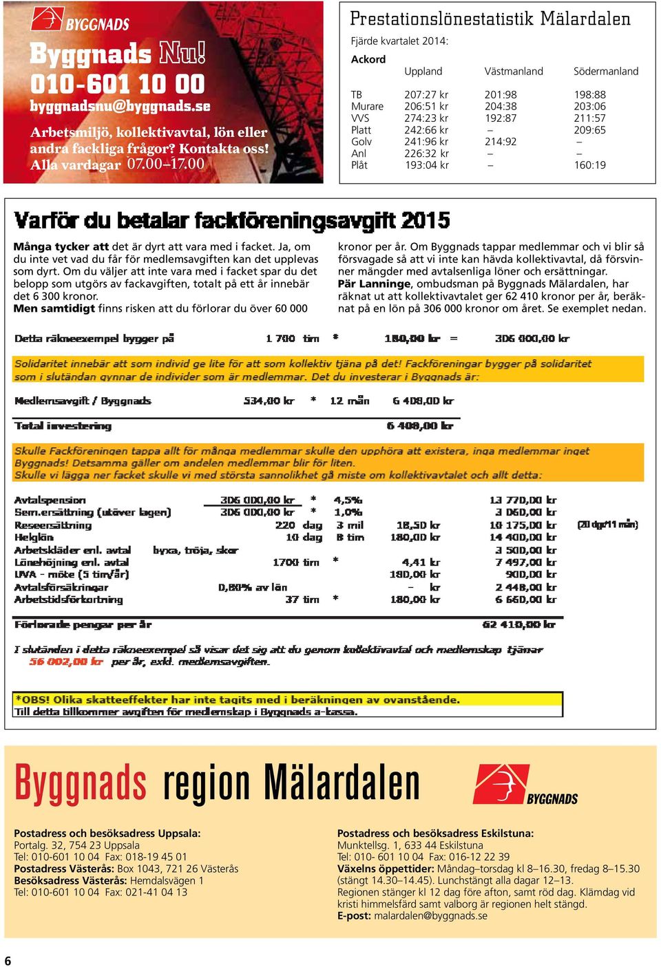 00 Kontakta lön eller oss! andra Alla vardagar fackliga 07.00 17.00 frågor? 19.00 Kontakta oss! Alla vardagar 07.00 19.