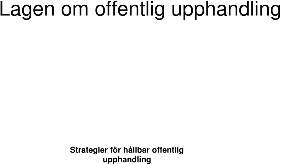 Strategier för