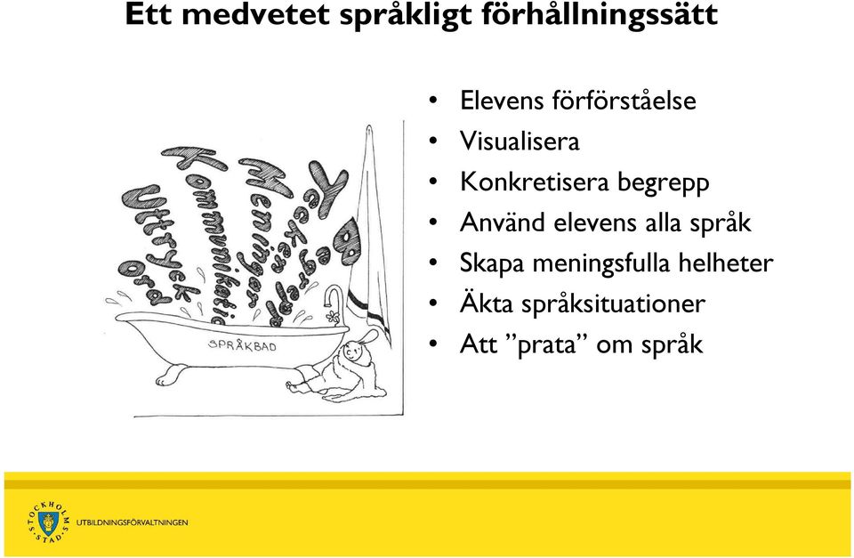 Använd elevens alla språk Skapa meningsfulla