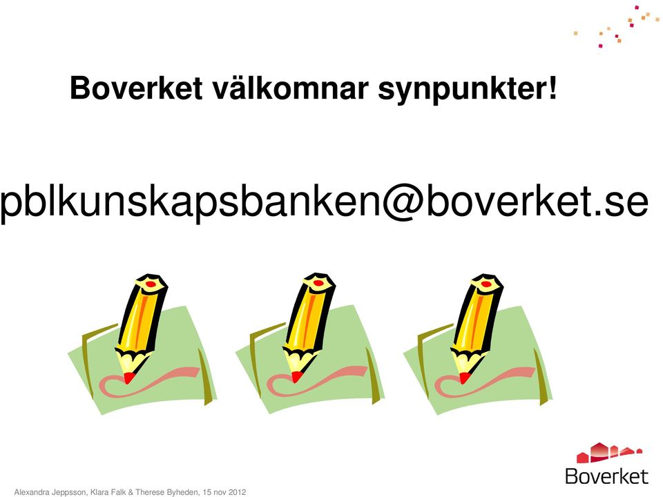 synpunkter!