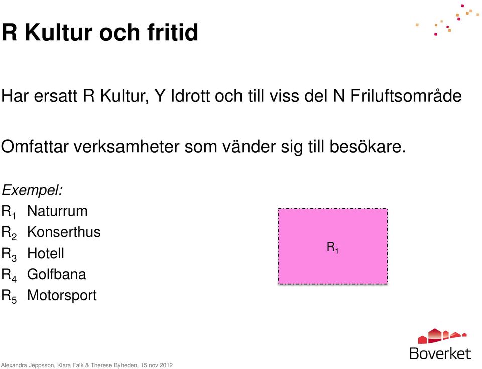 som vänder sig till besökare.