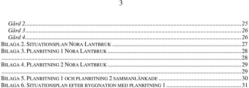 .. 28 BILAGA 4. PLANRITNING 2 NORA LANTBRUK... 29... 29 BILAGA 5.