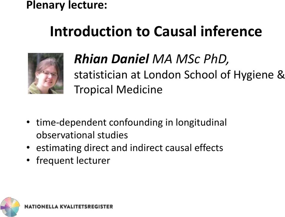 Medicine time-dependent confounding in longitudinal observational