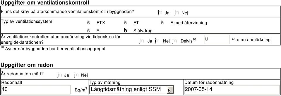 för b Självdrag energideklarationen?