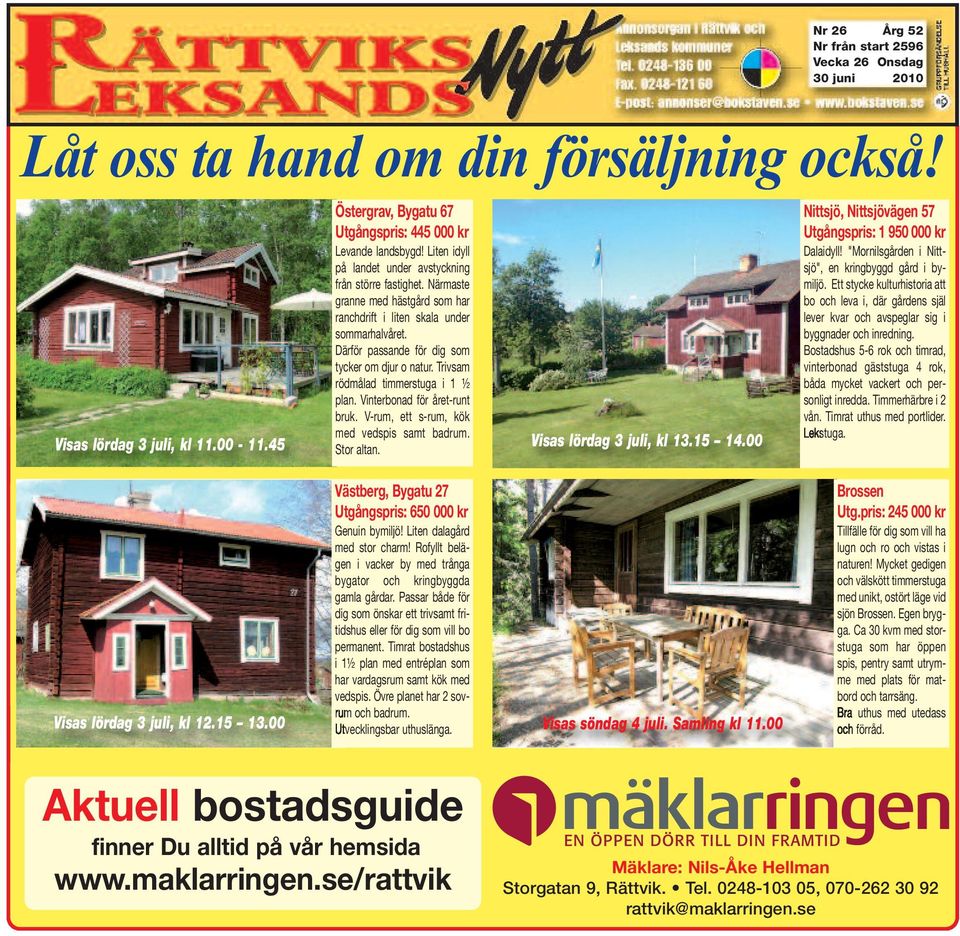 Närmaste granne med hästgård som har ranchdrift i liten skala under sommarhalvåret. Därför passande för dig som tycker om djur o natur. Trivsam rödmålad timmerstuga i 1 ½ plan.