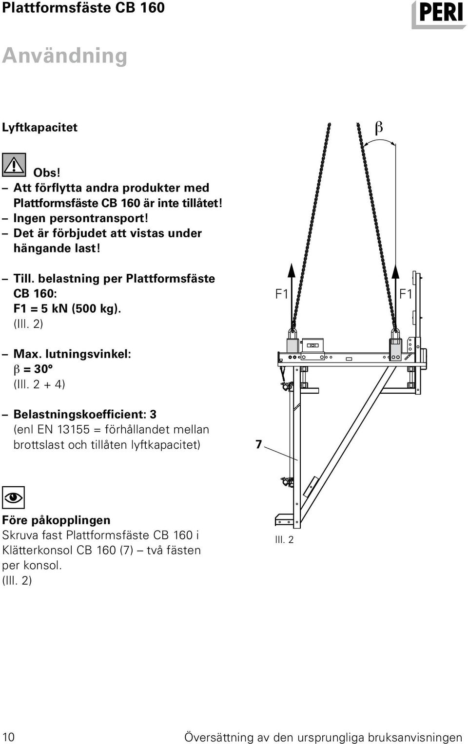 lutningsvinkel: β = 30 (Ill.