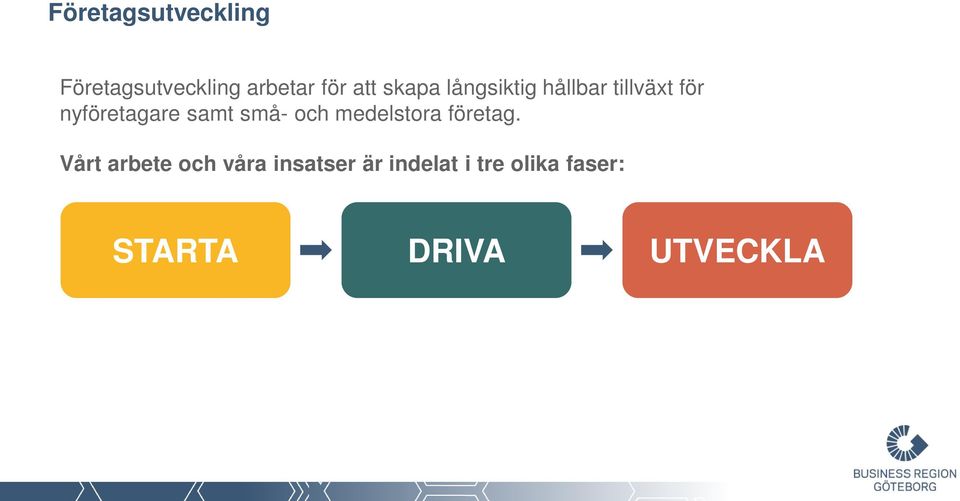 samt små- och medelstora företag.