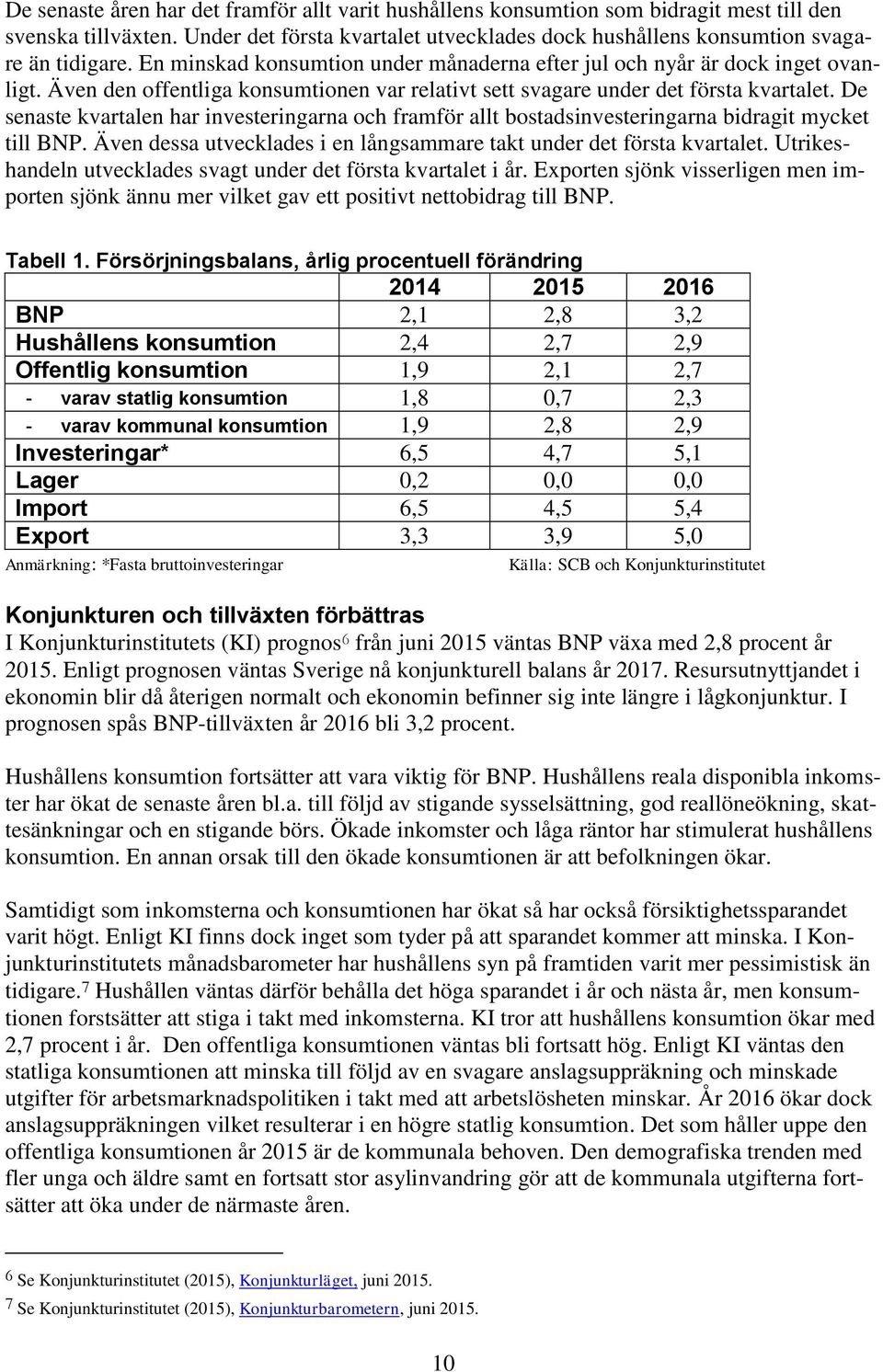 De senaste kvartalen har investeringarna och framför allt bostadsinvesteringarna bidragit mycket till BNP. Även dessa utvecklades i en långsammare takt under det första kvartalet.