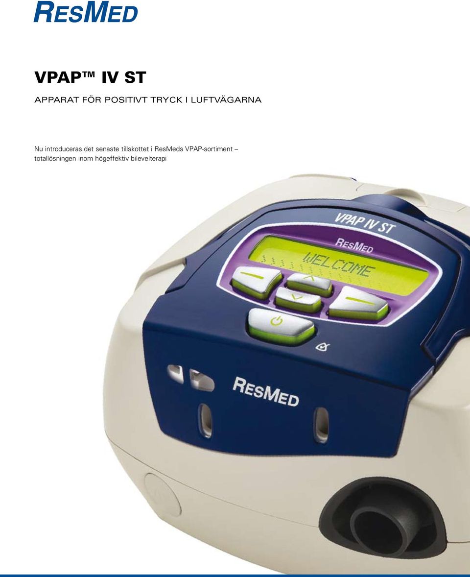 tillskottet i ResMeds VPAP-sortiment