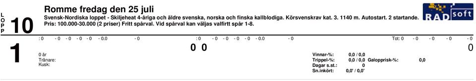 startande. ris:.. ( priser) ritt spårval.