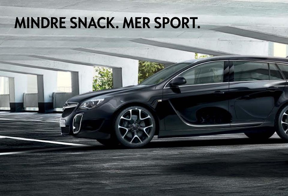 Mer sport.