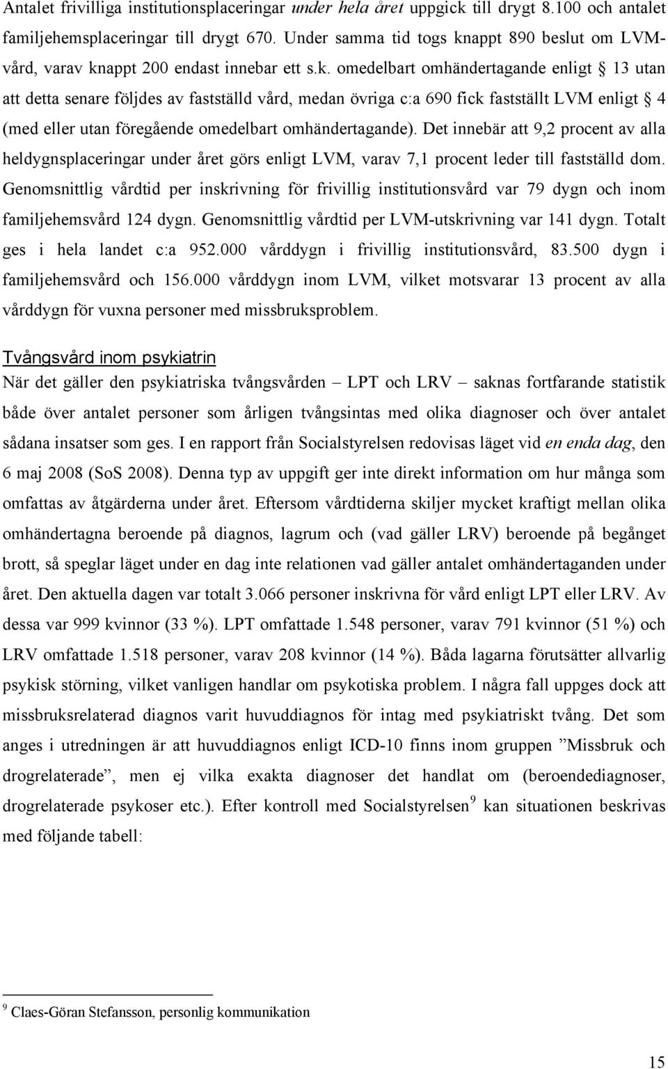 appt 890 beslut om LVMvård, varav kn