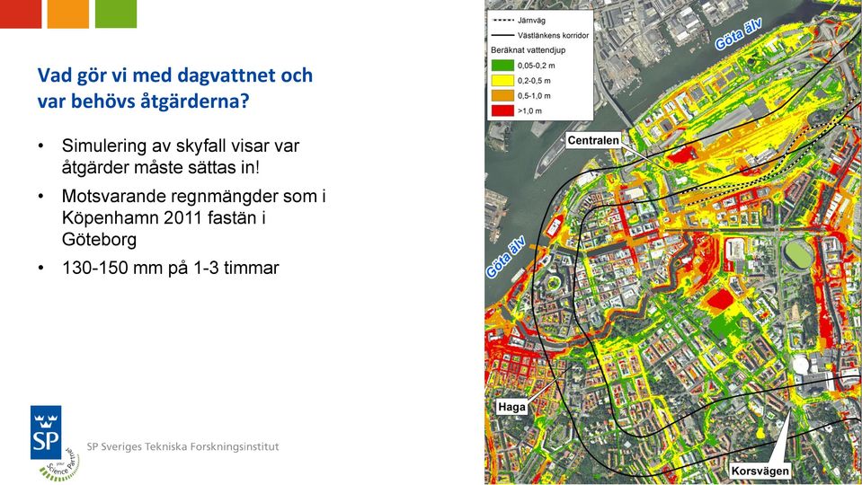 Simulering av skyfall visar var åtgärder måste