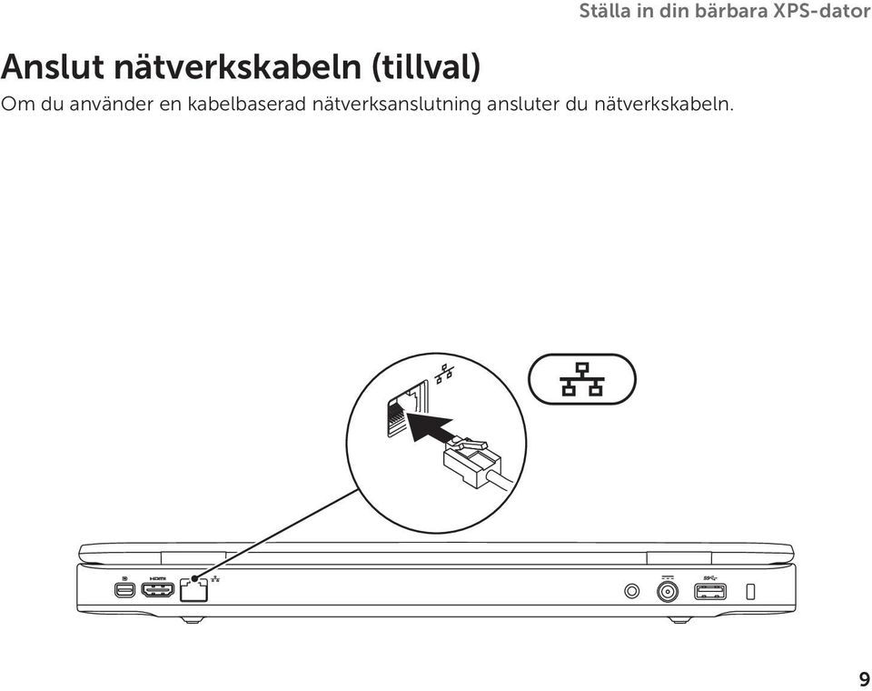 du använder en kabelbaserad