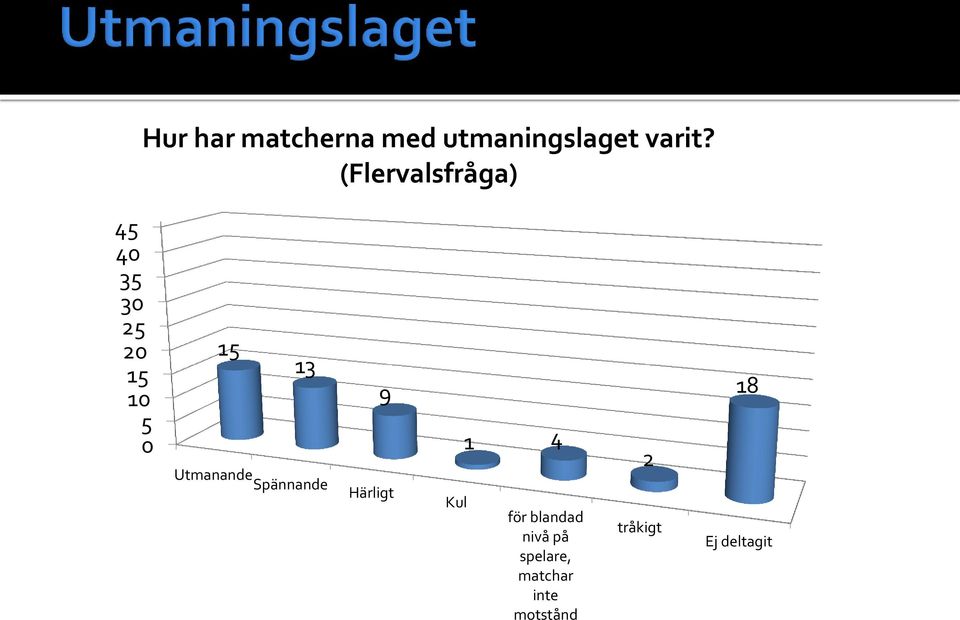 Utmanande Spännande 9 Härligt Kul 1 4 för blandad