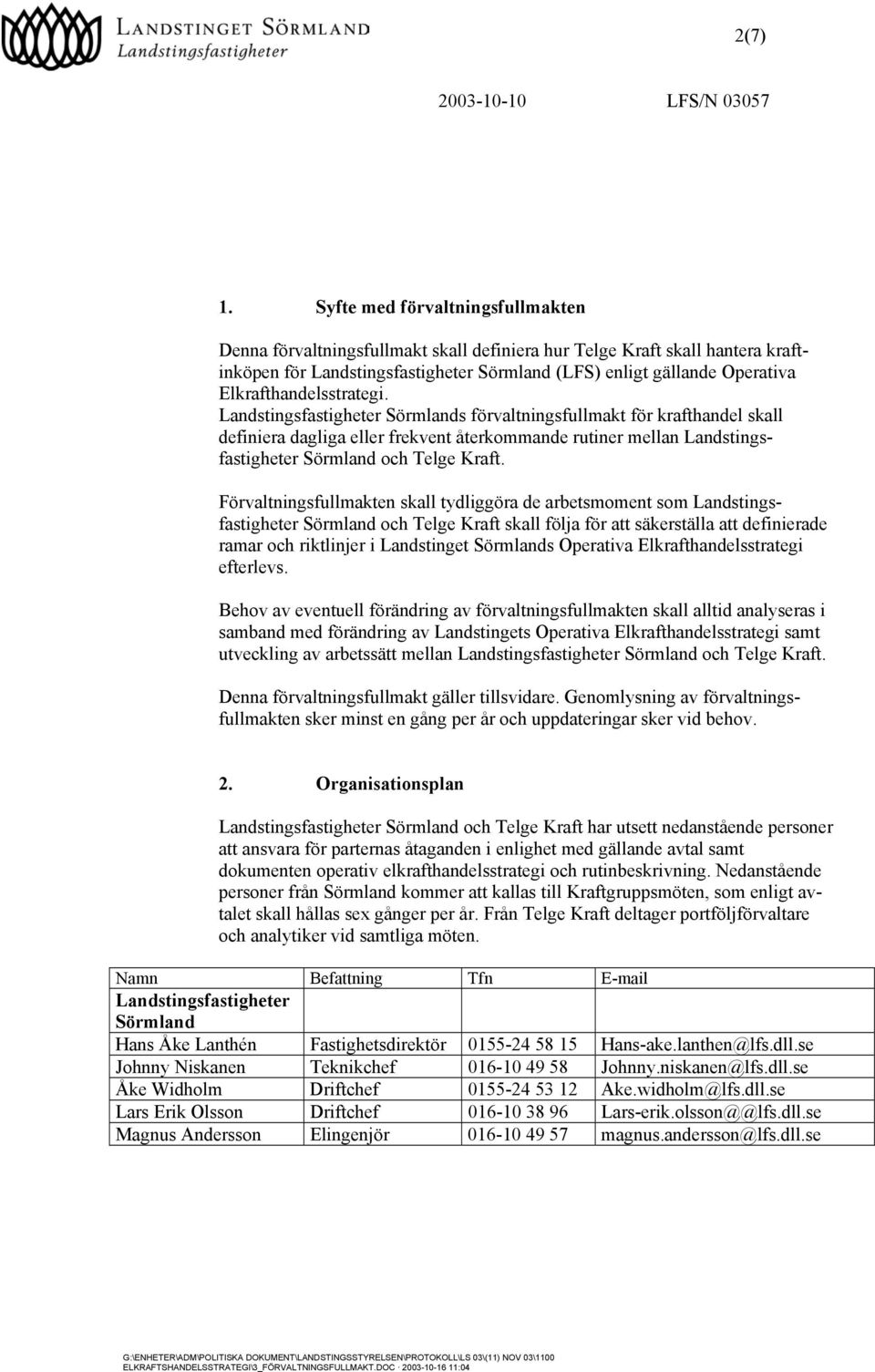 Elkrafthandelsstrategi.