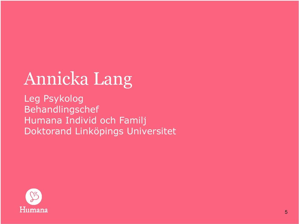 Individ och Familj