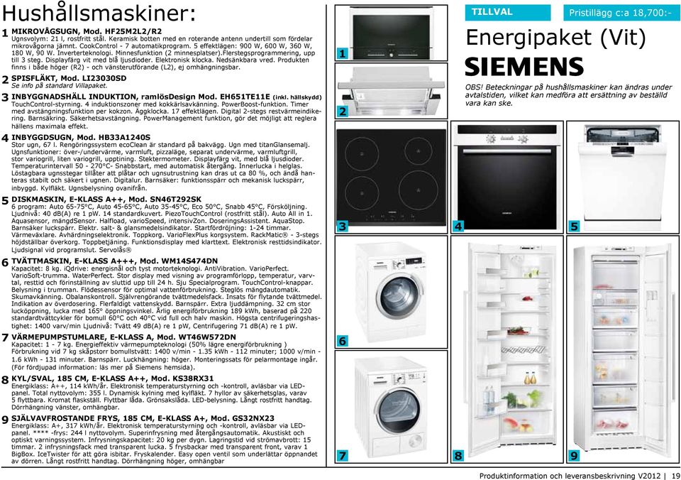 Displayfärg vit med blå ljusdioder. Elektronisk klocka. Nedsänkbara vred. Produkten finns i både höger (R2) - och vänsterutförande (L2), ej omhängningsbar. SpisflÄkt, Mod.