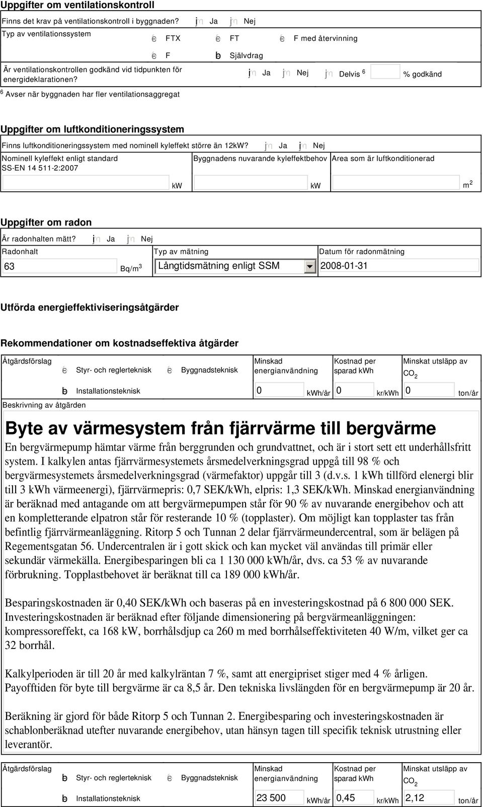 nominell kyleffekt större än 12kW?