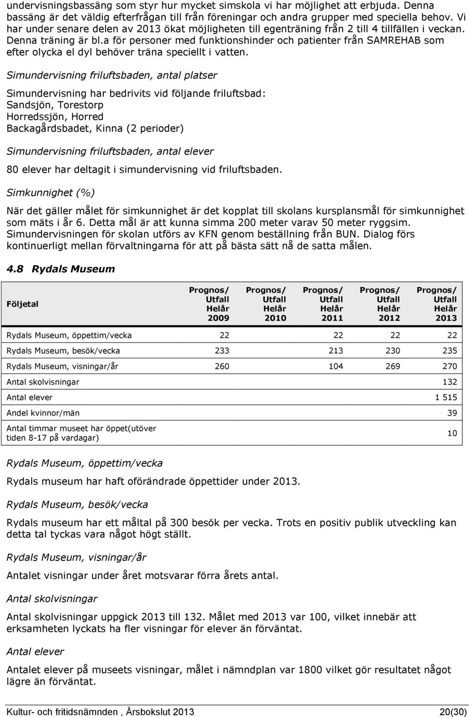 a för personer med funktionshinder och patienter från SAMREHAB som efter olycka el dyl behöver träna speciellt i vatten.