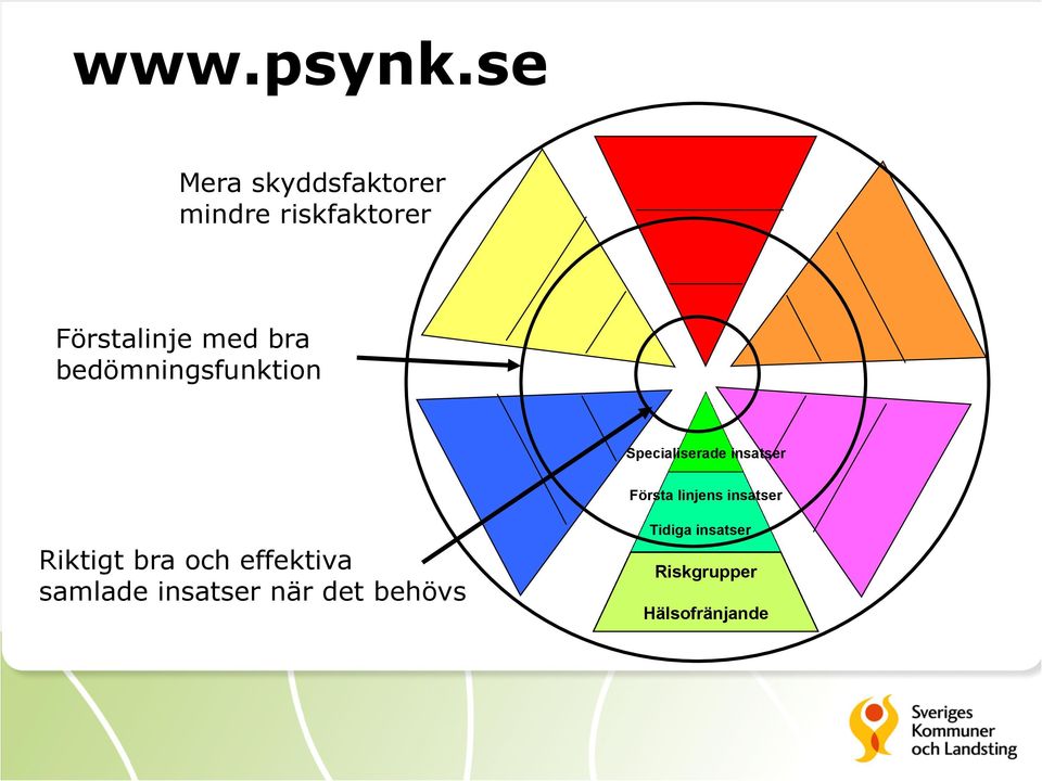 bra bedömningsfunktion Specialiserade insatser Första