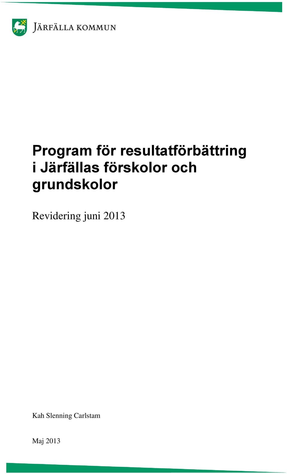 Järfällas förskolor och