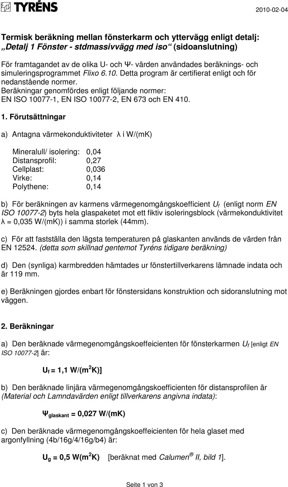 077-1, EN ISO 10