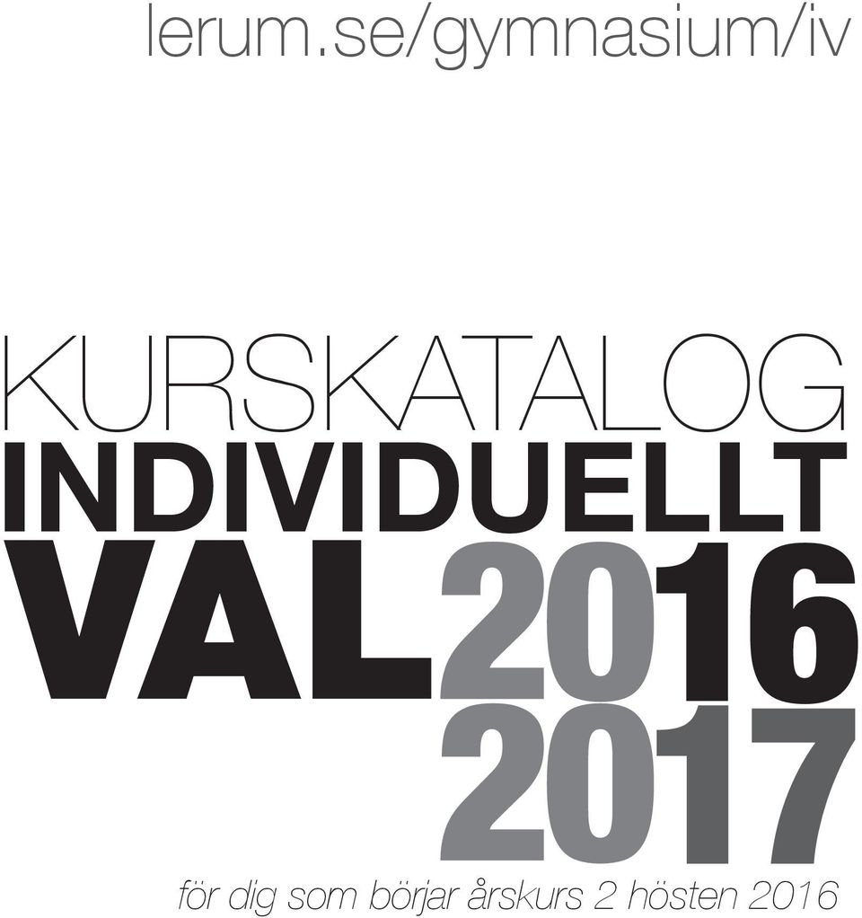 KURSKATALOG