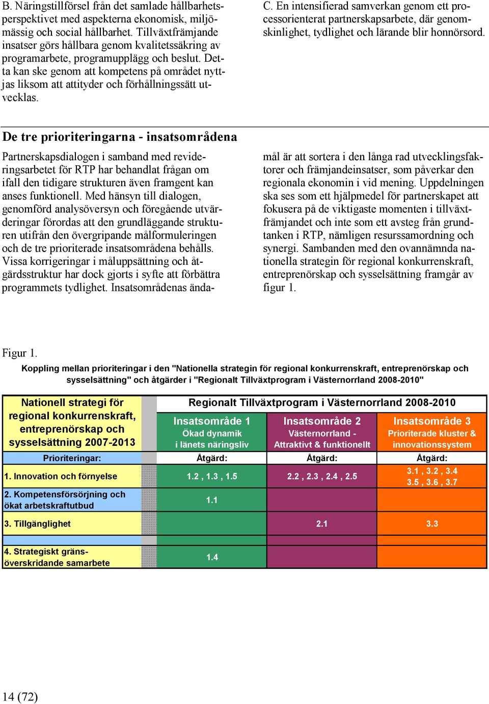 Detta kan ske genom att kompetens på området nyttjas liksom att attityder och förhållningssätt utvecklas. C.