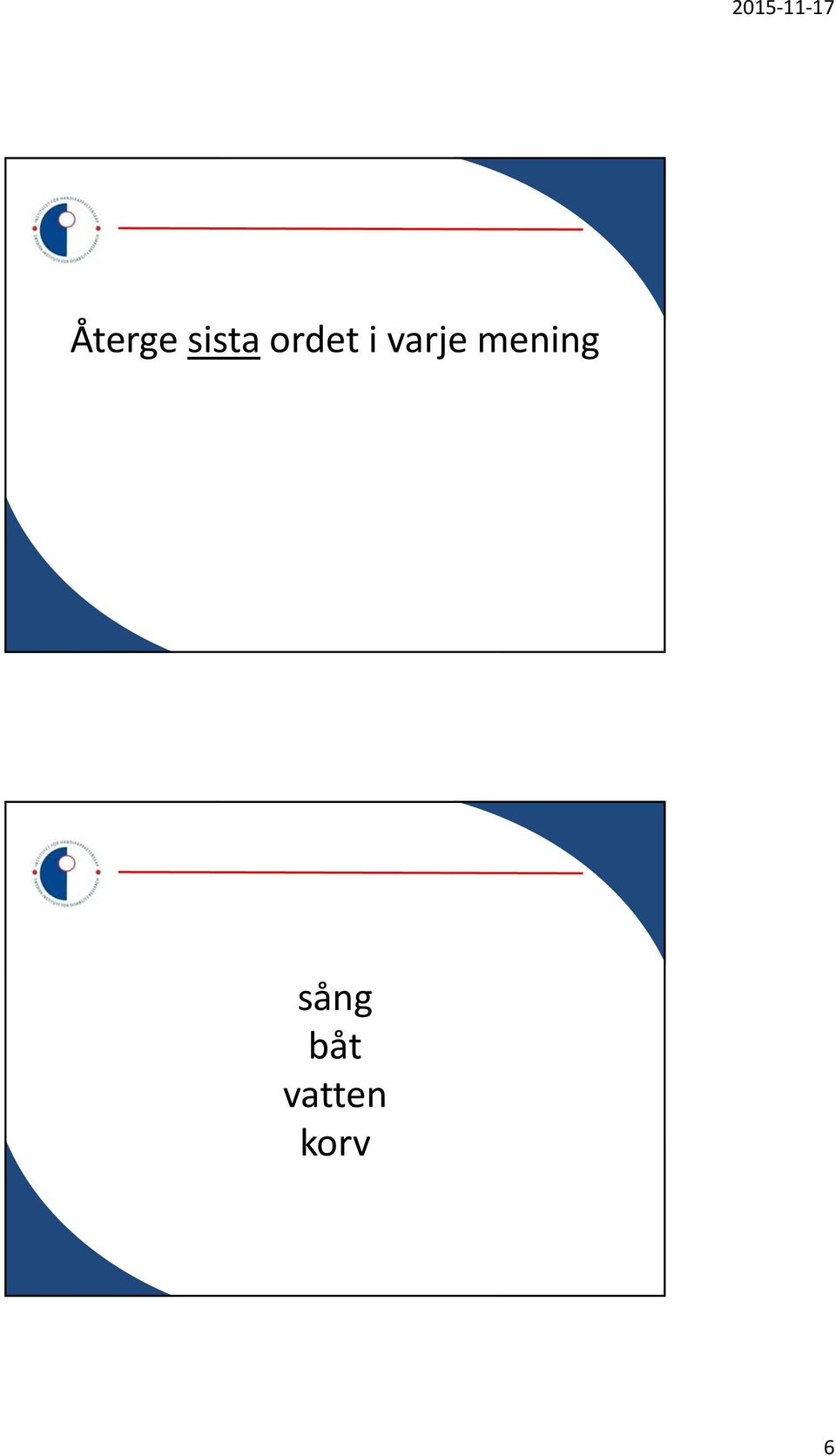 mening RÄTT sång