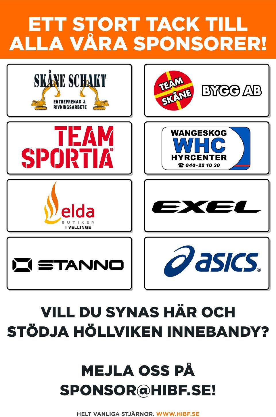 VILL DU SYNAS HÄR OCH STÖDJA