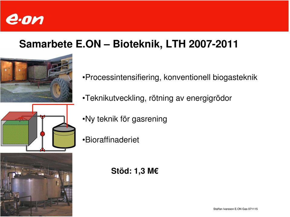 Processintensifiering, konventionell