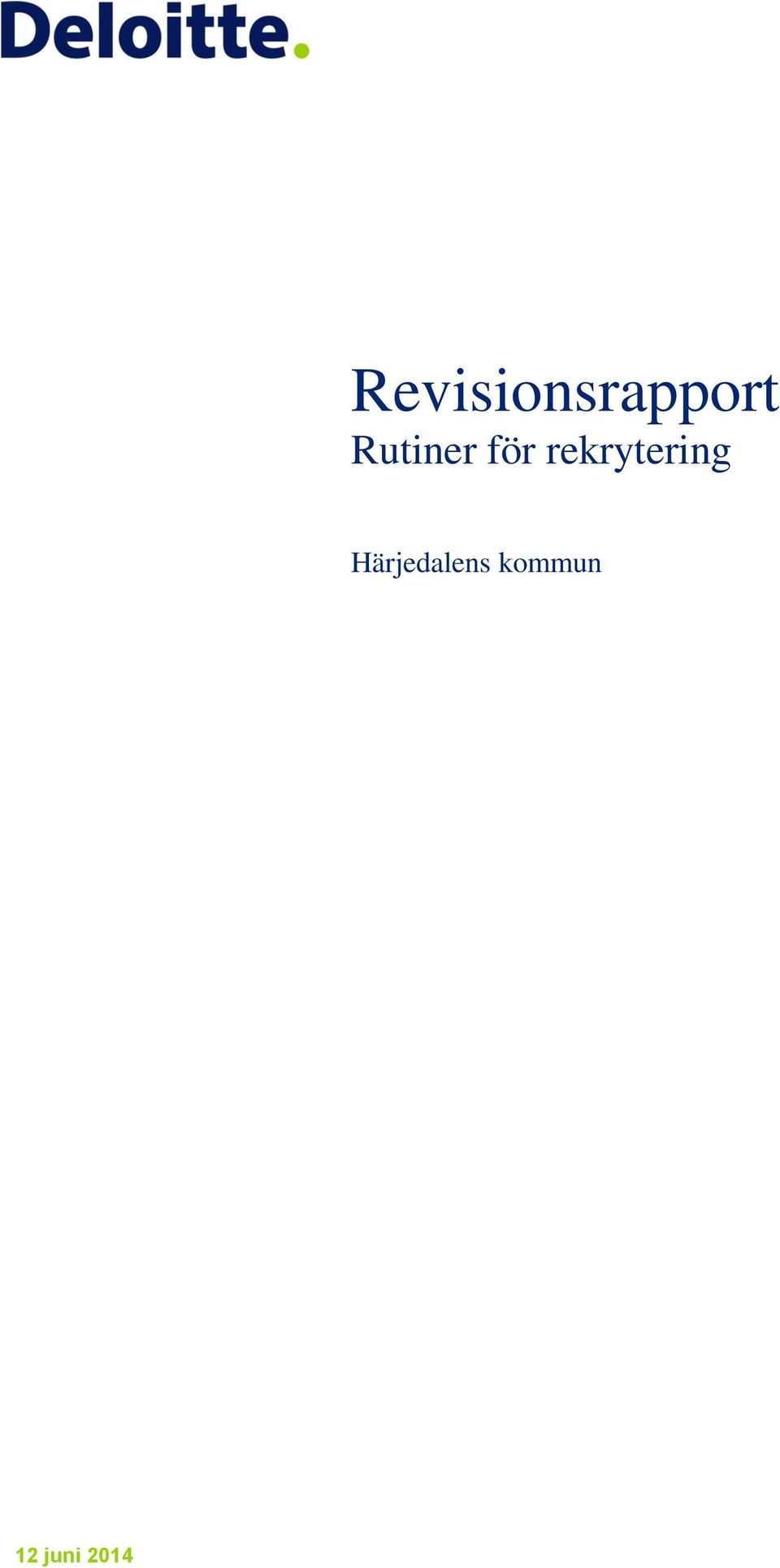 rekrytering