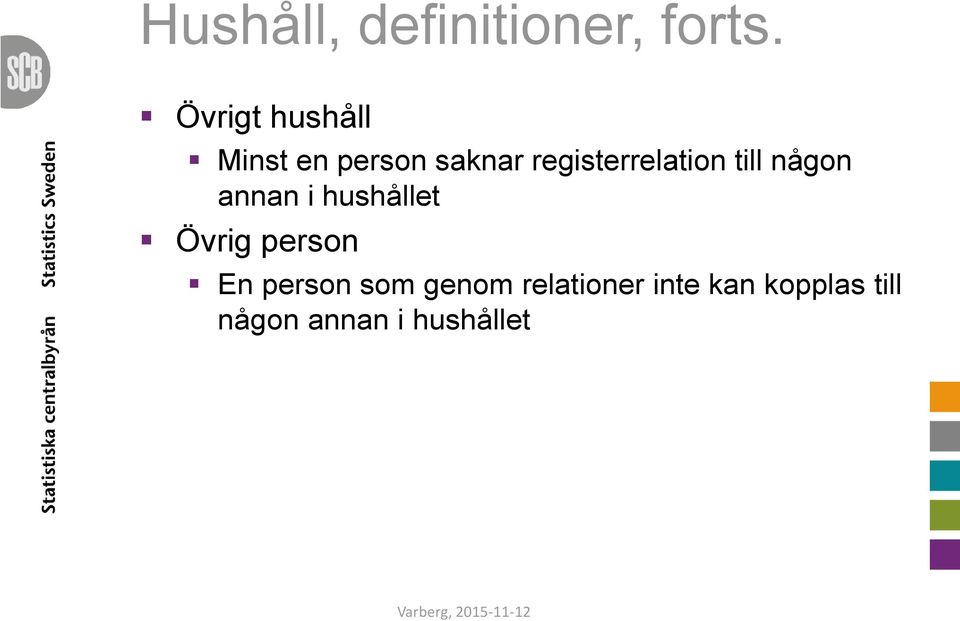 registerrelation till någon annan i hushållet