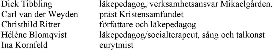 Mikaelgården.